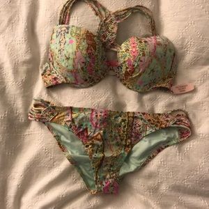 Victoria’s Secret racerback bikini WITH TAG
